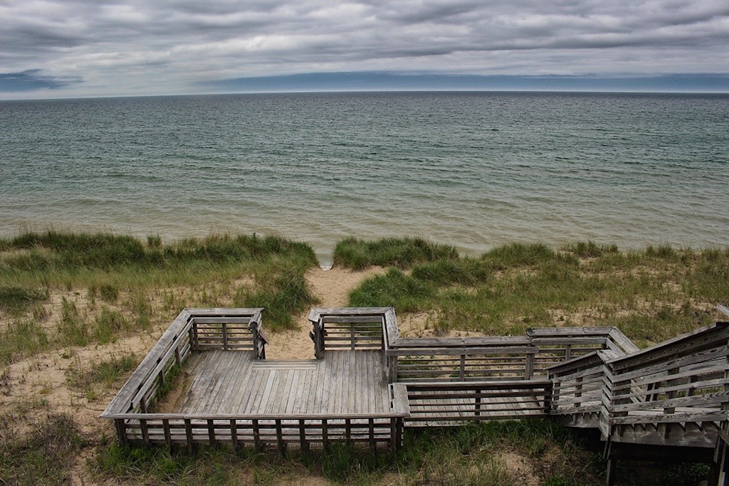 Beaches in Manistee County Public